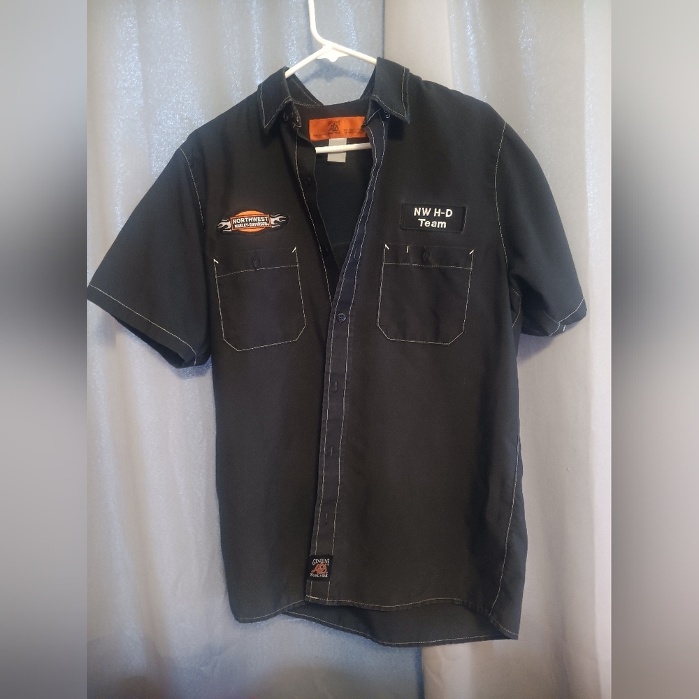 Northwest Harley-Davidson Black Short Sleeve Men's Shirt